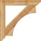 Ekena Millwork Westlake Slat Rough Sawn Bracket, Western Red Cedar, 4"W x 32"D x 32"H BKT04X32X32WTL06RWR - alternate 2